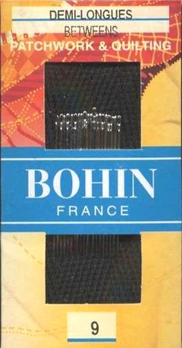 AGUJA BOHIN PATCHWORK & QUILTING Nº 9 (x20)